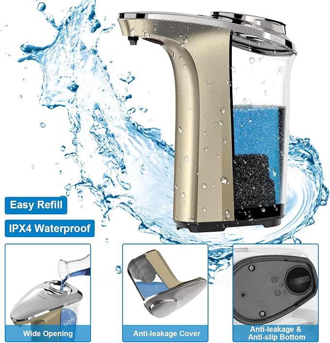 Automatic Soap Dispenser, Touchless Dish soap Dispenser 17oz/500ml - Image 5