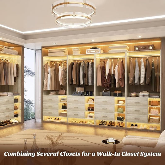 Aheaplus 2.5FT Closet System - Image 2