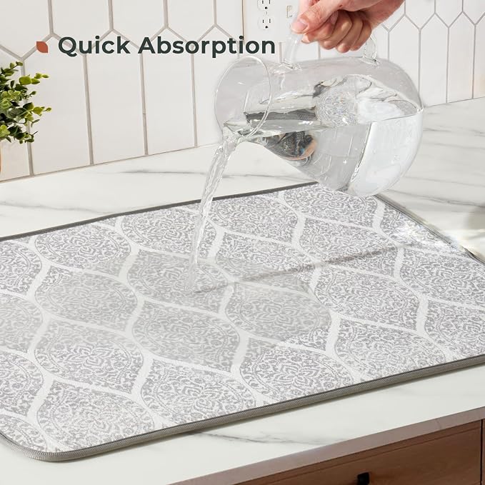 FRESHMINT Printed Dish Drying Mats - Image 4