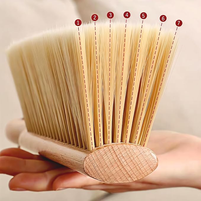Soft Bristle Hand Brush Wooden Handle - Image 3
