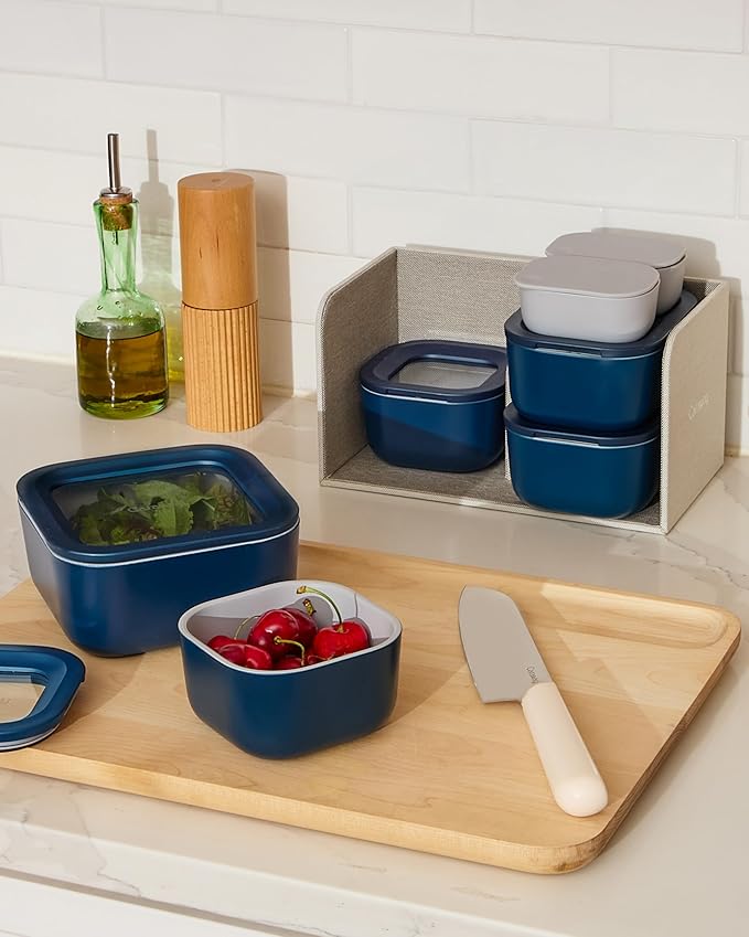 Caraway 25pc Glass Food Storage Set - Image 7