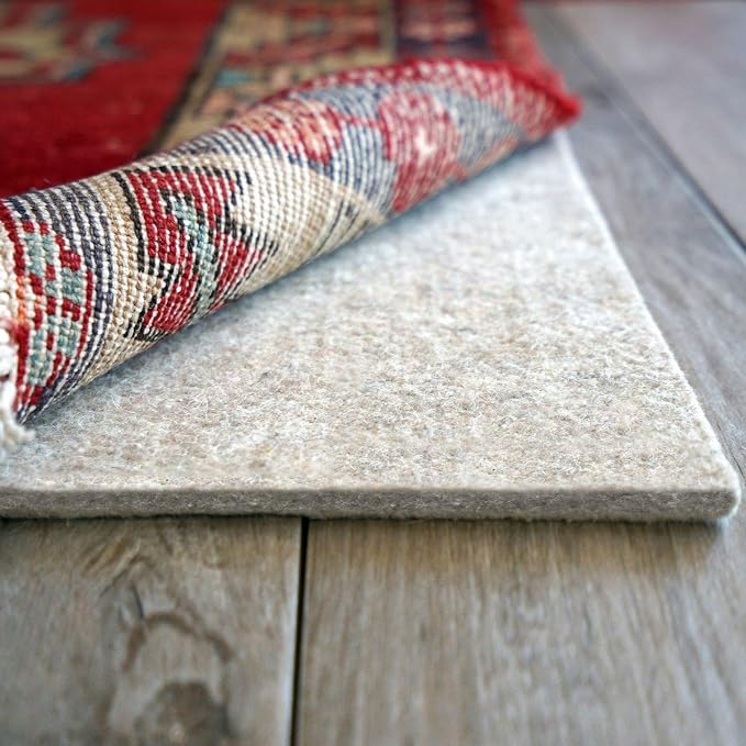 RUGPADUSA - Eco-Plush - 9'x12' - 1/4" Thick - 100% Felt - Premium Cushioned Rug by RugPadUSA