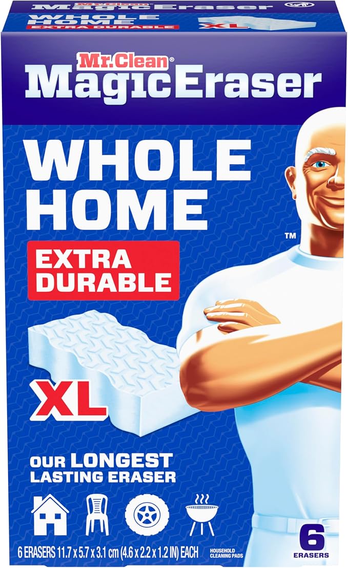 Mr. Clean Magic Eraser Sponge, All Purpose Cleaner, Long Lasting Cleaning - Image 12
