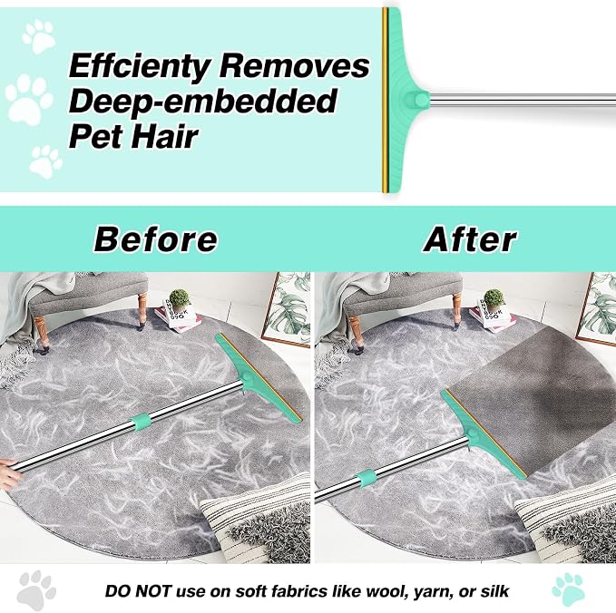 Carpet Rake for Pet Hair Removal - Image 4