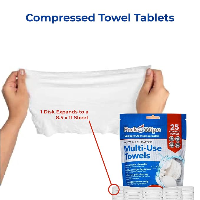 Disposable Compressed Towel Tablets - Image 3
