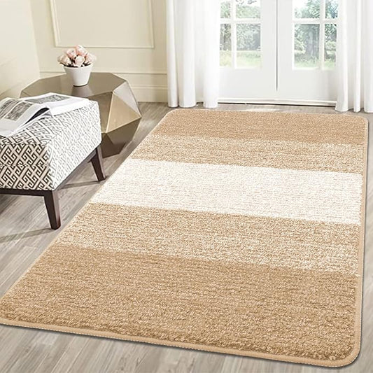 Kitinjoy Indoor Outdoor Door Mat, 59x36 Non-Slip Absorbent Dirt Trapper by Kitinjoy