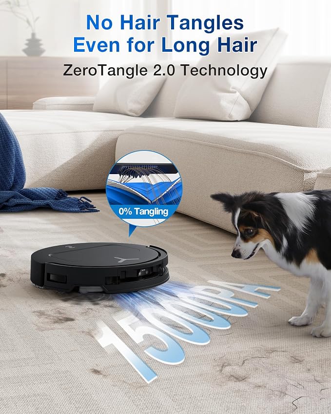 ECOVACS DEEBOT T50 PRO Omni Robot Vacuum and Mop, 3.19” Ultra-Slim, 000Pa - Image 5