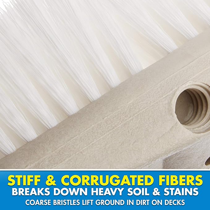 STAR BRITE 8" Heavy Duty Cleaning Brush – Durable, High-Density Star Prene - Image 5