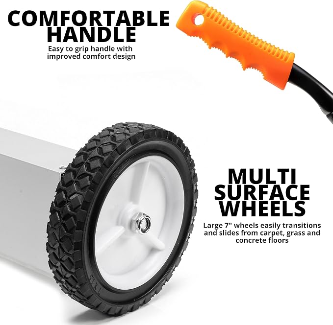 NEIKO 53416A 24” Rolling Magnetic Sweeper - Image 4