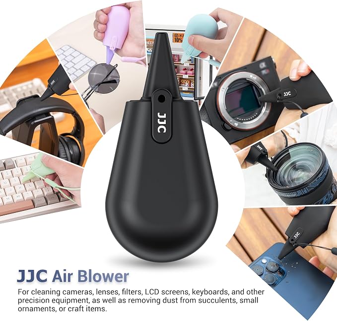 Pocket-Sized Silicone Camera Dust Blower Lens Air Blower, Small Camera Lens - Image 2