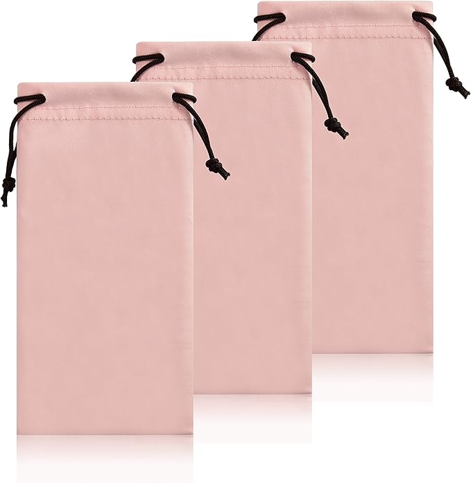 TRIUMPH VISION Soft Eyeglass Pouch 3 Pack by TRIUMPHVISION