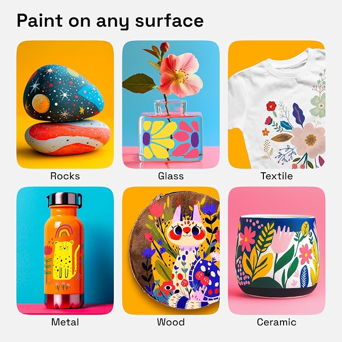 ARTISTRO 48 Acrylic Paint Markers - Image 4