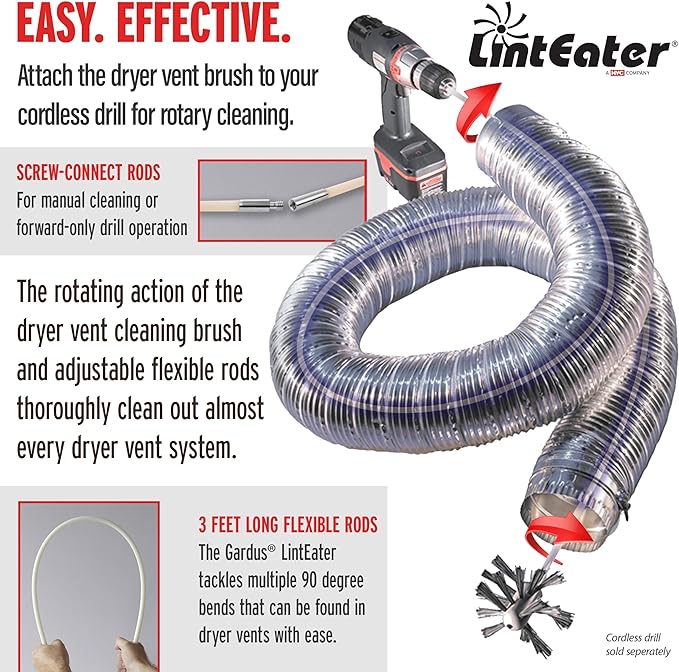 Dryer Vent Duct Cleaning Kit - Image 3