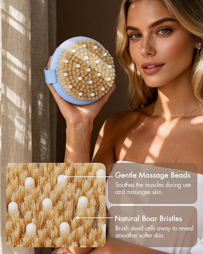 Dry Brushing Body Brush for Massage - Image 4