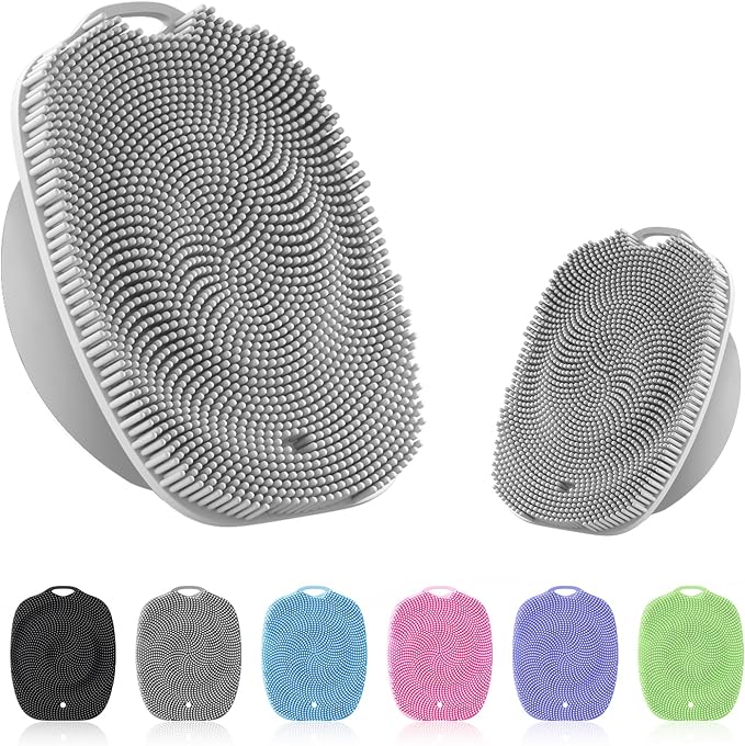Soft Silicone Body Scrubber, Gentle Like a Hand Exfoliating Your Skin and Build by ARIOSOX