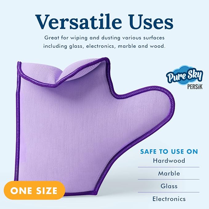 Pure-Sky Glass Cleaning Cloth Glove - Image 5