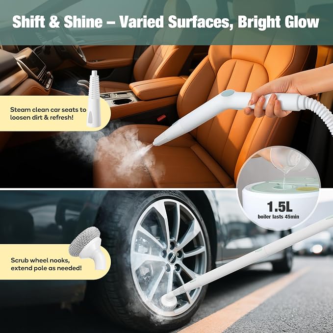 Newbealer Heavy-Duty Steam Cleaner - Image 7