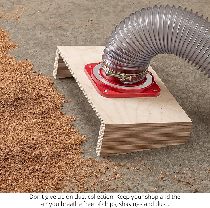 Woodpeckers MagQuick Magnetic Dust Ports – Magnetic Dust Collection Fittings - Image 6