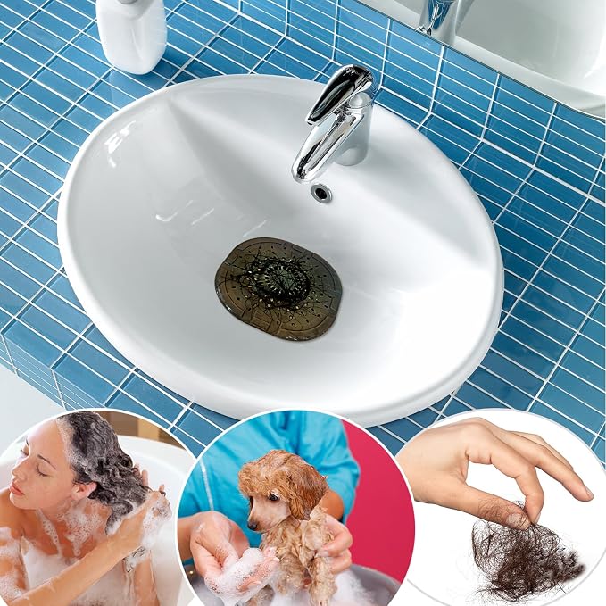 Hair Drain Catcher, Square Drain Cover - Image 3