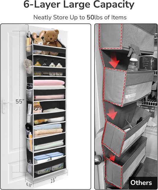 ULG 2Pack-Over The Door Organizer - Image 2