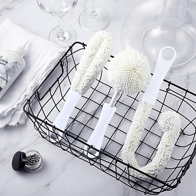 Boao 3 Pcs Wine Decanter Cleaning Brushes - Image 2