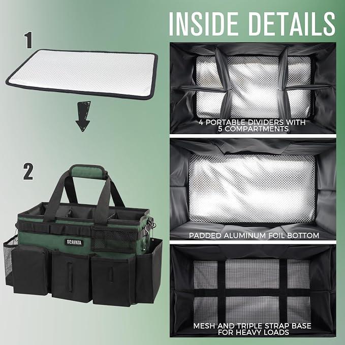 Wearable Cleaning Caddy Bag, Cleaning Caddy Supplies Organizer - Image 4
