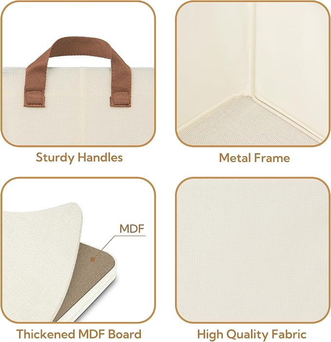 GRANNY SAYS Closet Storage Baskets, Collapsible Fabric Storage Bins - Image 5