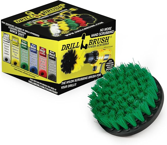 Kitchen Scrubbing Accessories by Drillbrush