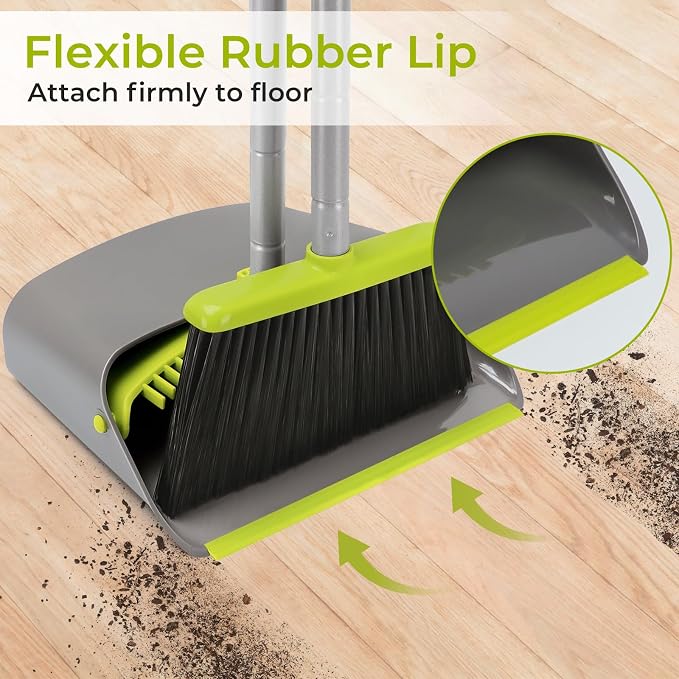 Broom and Upright Dustpan Set - Image 5