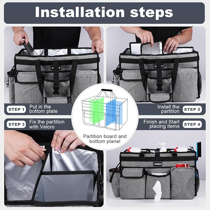 Extra Large Cleaning Caddy Bag - Image 4