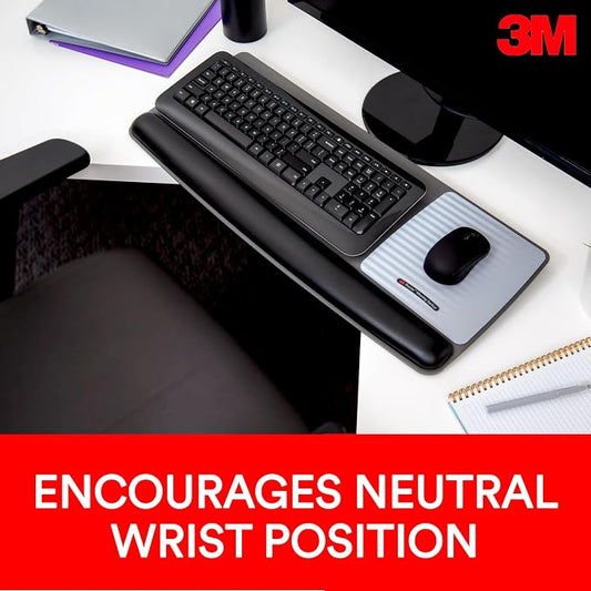 3M Gel Wrist Rest for Keyboard and Mouse - Image 2