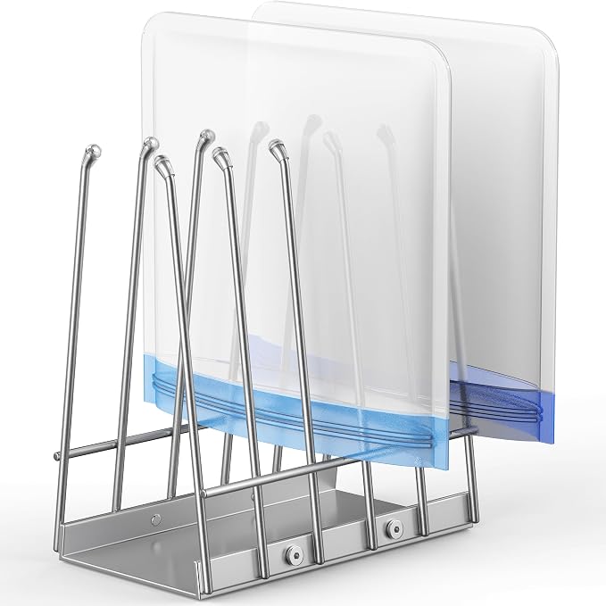 Reusable Bags Drying Rack, Foldable Plastic Bags Dryer by Josmimic