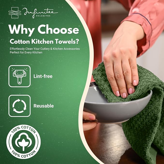 Infinitee Xclusives Premium Kitchen Towels - Image 2