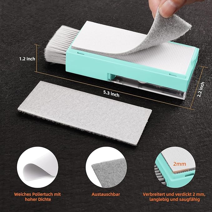 Laptop Screen Keyboard Cleaner Kit, All in 1 Electronics Cleaning Tool - Image 6