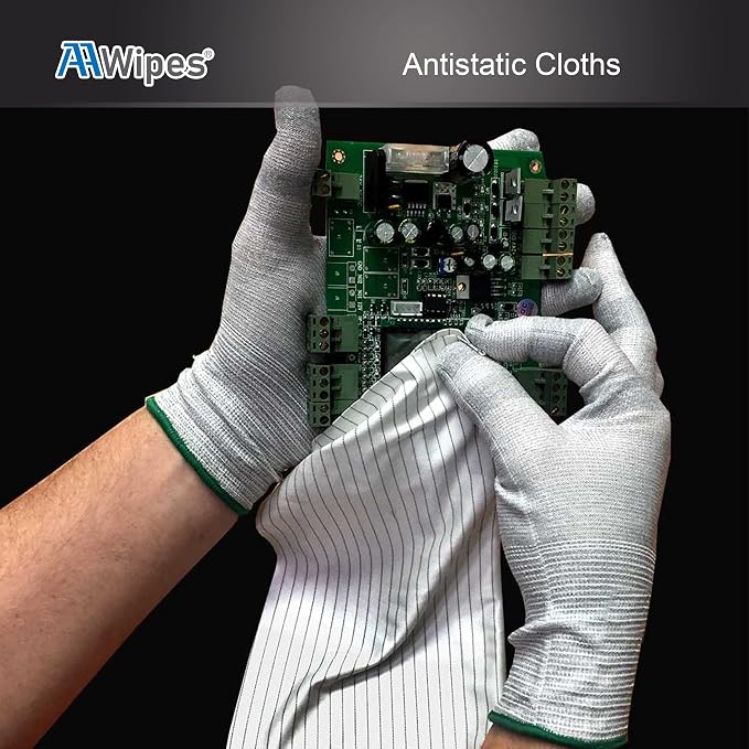 AAWipes Anti-Static Cleanroom Wipe Cloths - Image 3