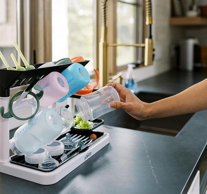 Dr. Brown's Drying Tower, Stand-Up Drying Rack, Countertop Baby Bottle-Drying - Image 11