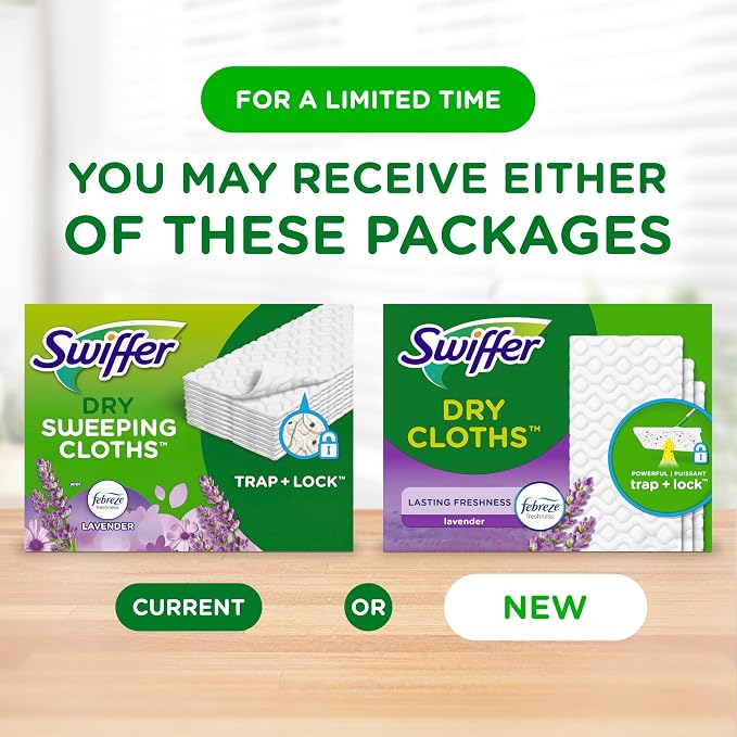 Swiffer Sweep + Mop, Dry Pads Refill, Floor Cleaner - Image 2