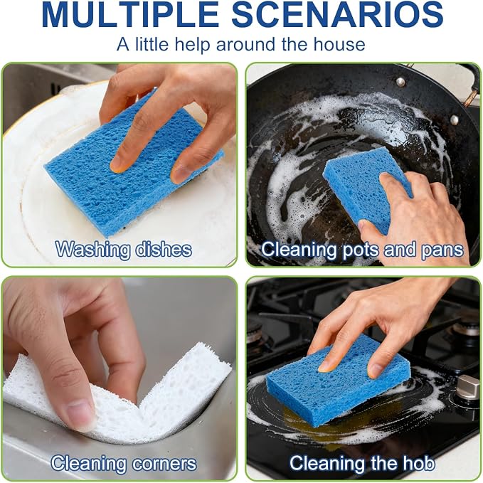 Sponges Kitchen，Cellulose Sponges, Compressed Kitchen - Image 7