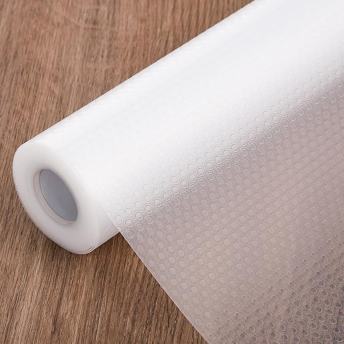 Kitchen Shelf Liner, 11.8" W x 118" L x 0.03" T, Cabinet Liners by Unknown