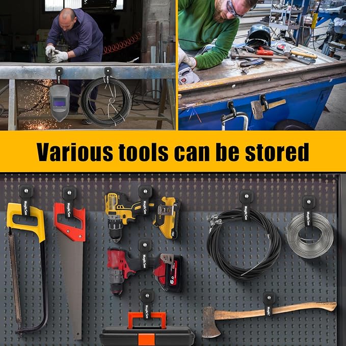 Updated 4 Pack Heavy Duty Magnetic Hook Straps - Image 6
