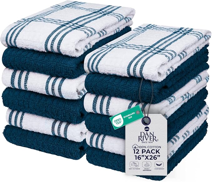 DAN RIVER Premium Kitchen Towels by DanRiver