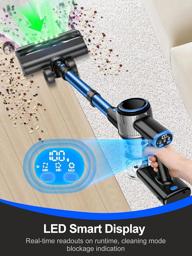 Cordless Vacuum Cleaner, 8-in-1 Vacuum Cleaners - Image 3