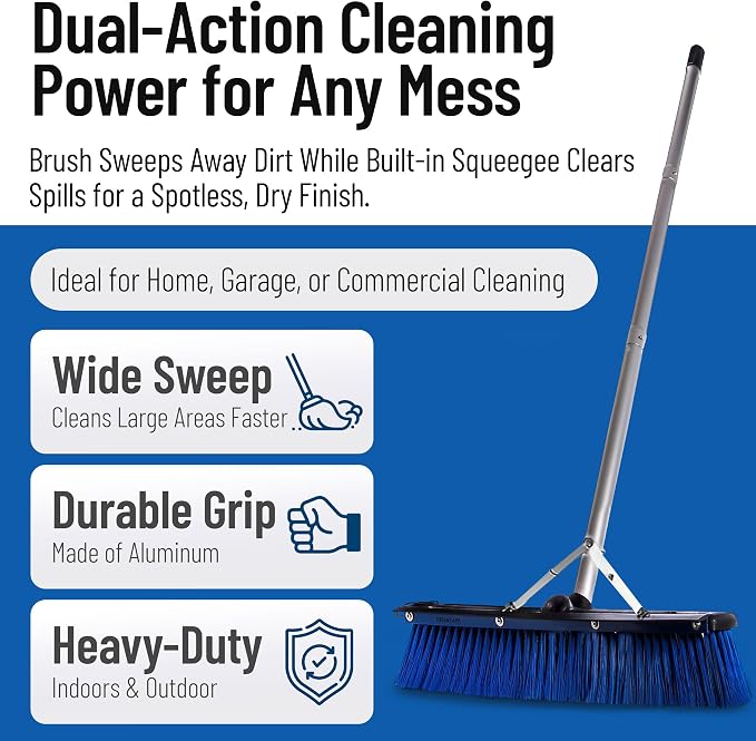 SPARTA 3621961814 Sweep Complete Aluminum Handle Floor Sweep - Image 3