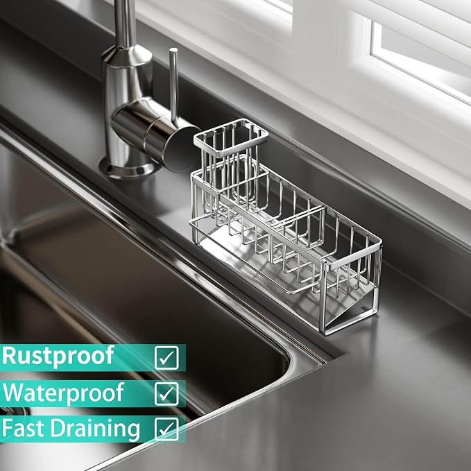 HapiRm Sponge Holder for Kitchen Sink - Image 5