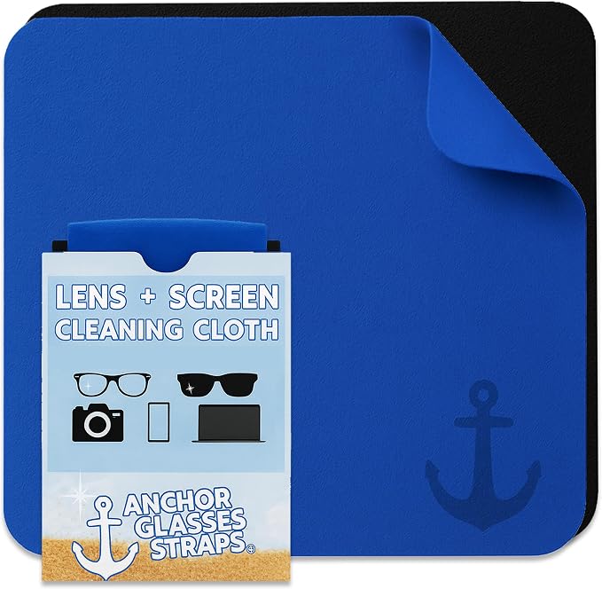 Anchor Glasses Cleaning Cloth by AnchorGlassesStraps