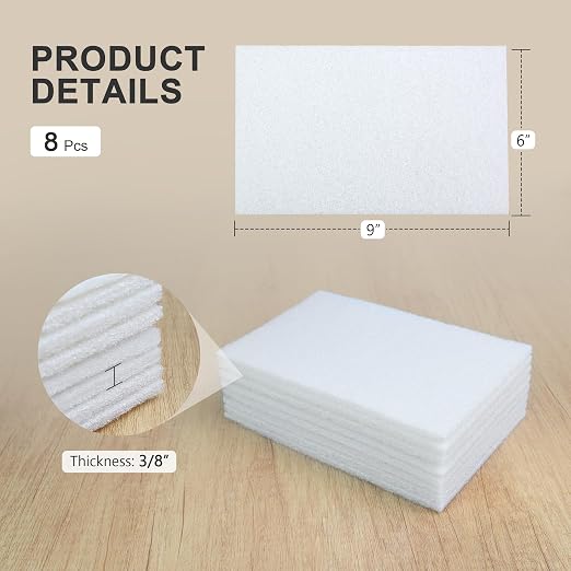 6"x9" Light Duty Scuff Pad 8 Pack - Image 2