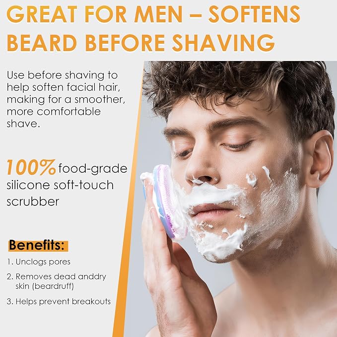 INNERNEED Magnetic Silicone Facial Cleansing Brush – Deep Pore Cleanser - Image 6