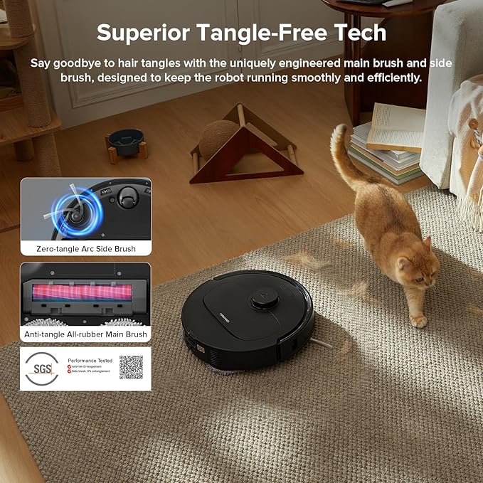 roborock Qrevo Series Robot Vacuum and Mop, 8000Pa Suction, Upgraded from Qrevo - Image 4