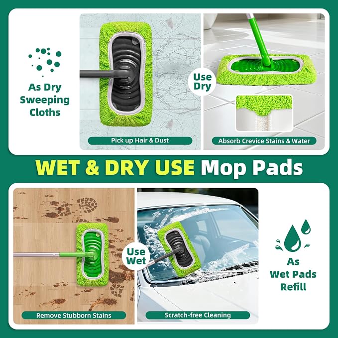 Reusable Mop Pads Compatible - Image 5