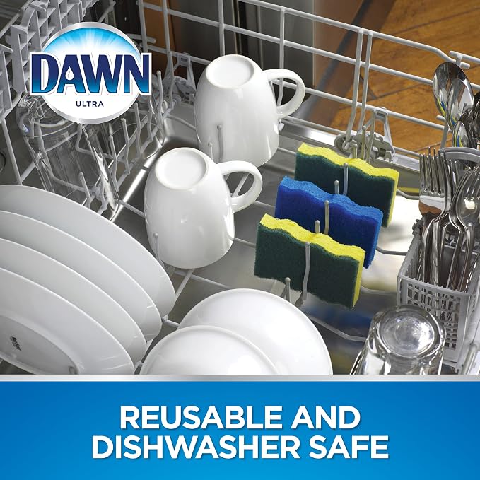 Dawn Heavy Duty Kitchen Dish Sponges - Image 6